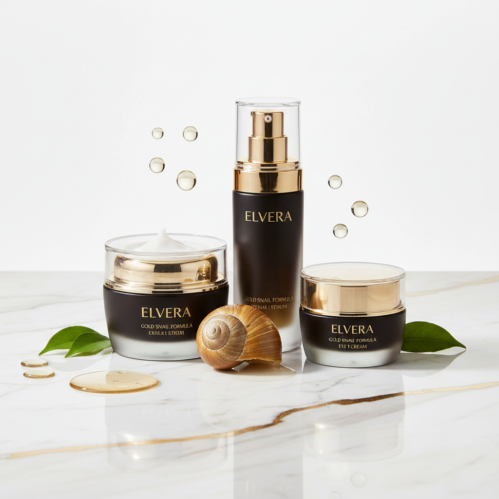 ELVERA™ Vitamin C Skin Care Set - Gold Snail Formula